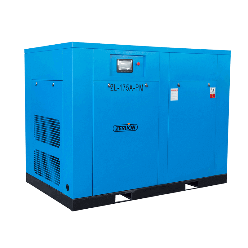 Compressore d'aria a vite con frequenza a magneti permanenti ZL-175A-PM 175HP